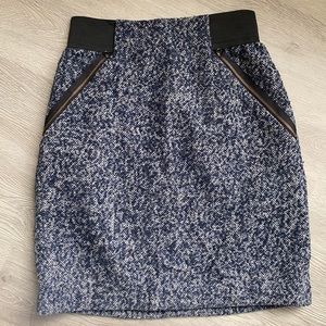 Halogen Wool Mini Skirt